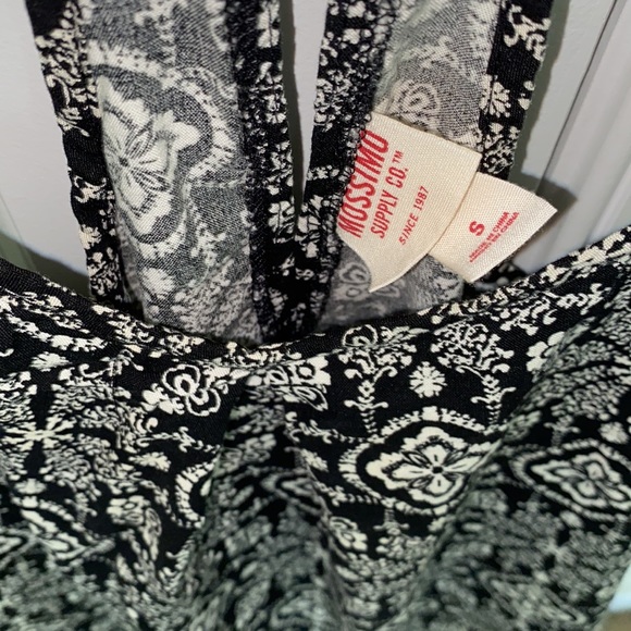 Mossimo Supply Co. black and white tank top bought from Target. Size S. - Picture 2 of 4